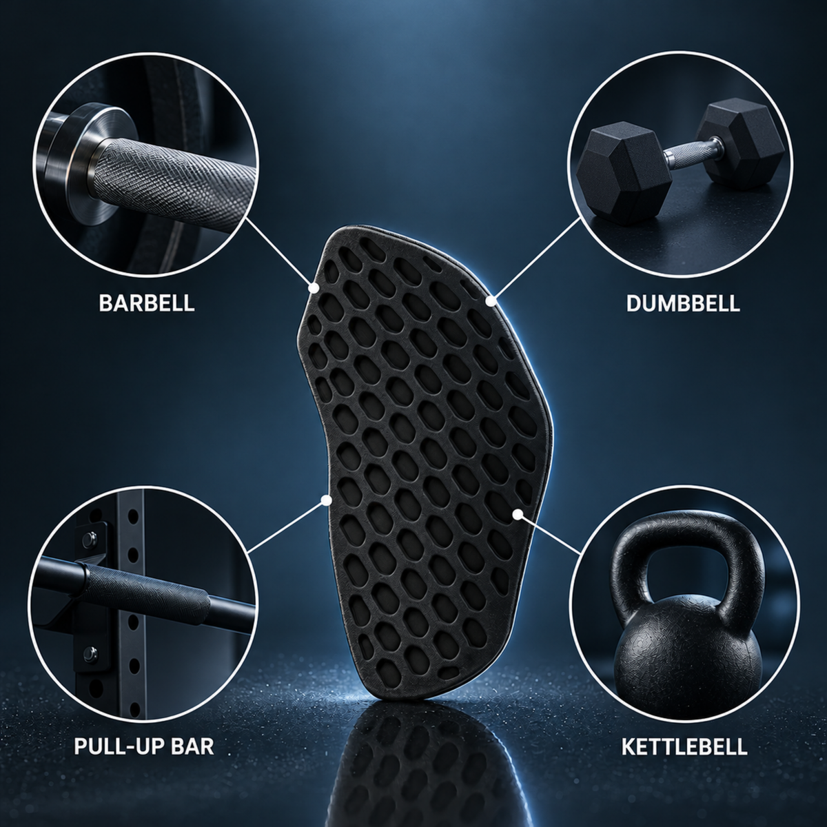 Sportedix Lifting Grip Pads