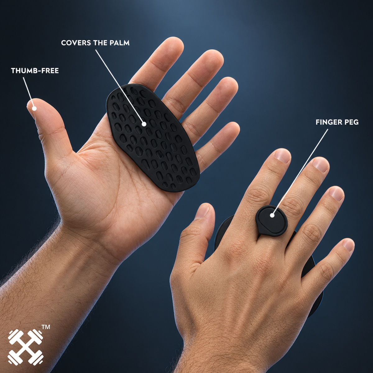 Sportedix Lifting Grip Pads