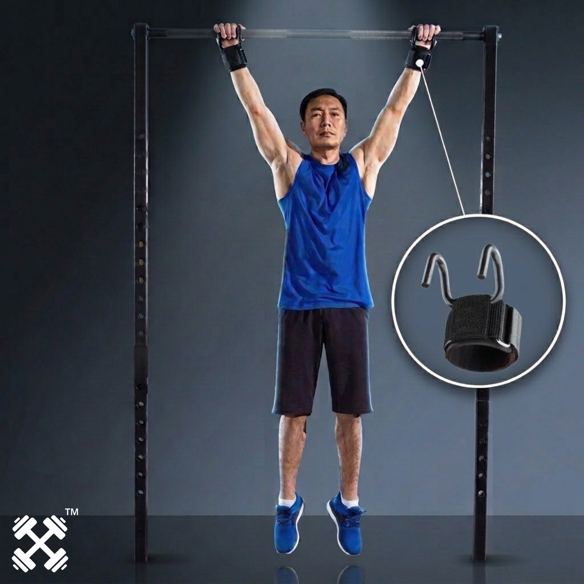 Sportedix Pull-Up Grip Hooks
