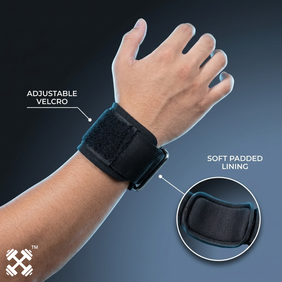 Sportedix Pull-Up Grip Hooks